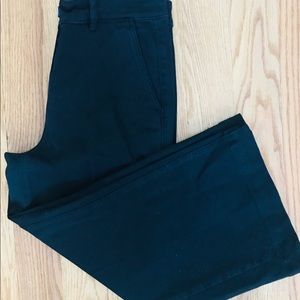 Everlane Wide Leg Crop - Black Size 6